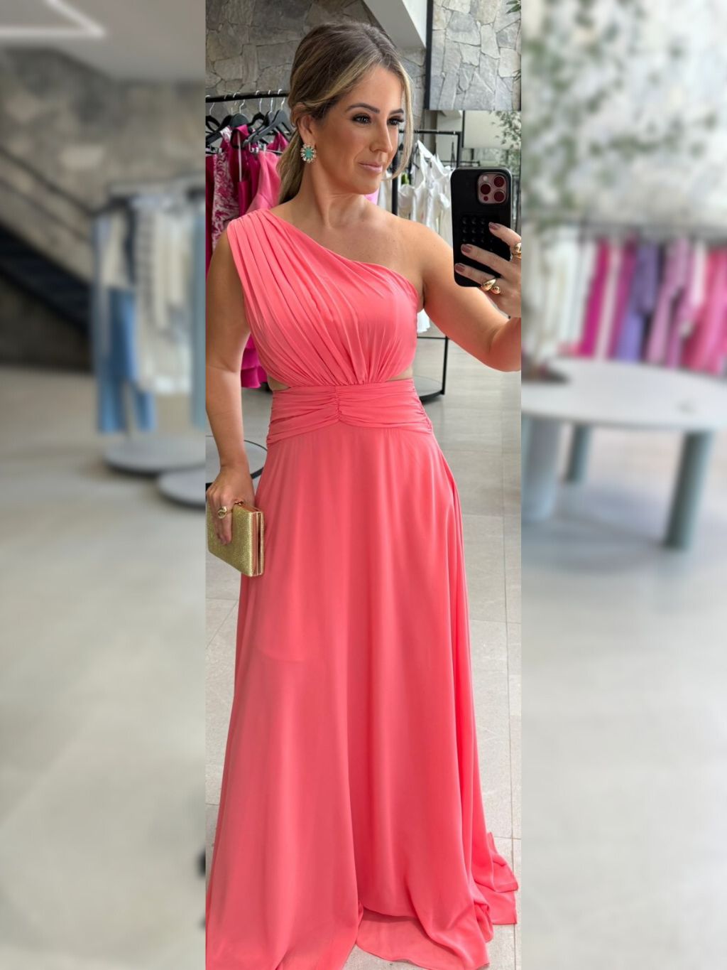 Vestido Toque de Seda