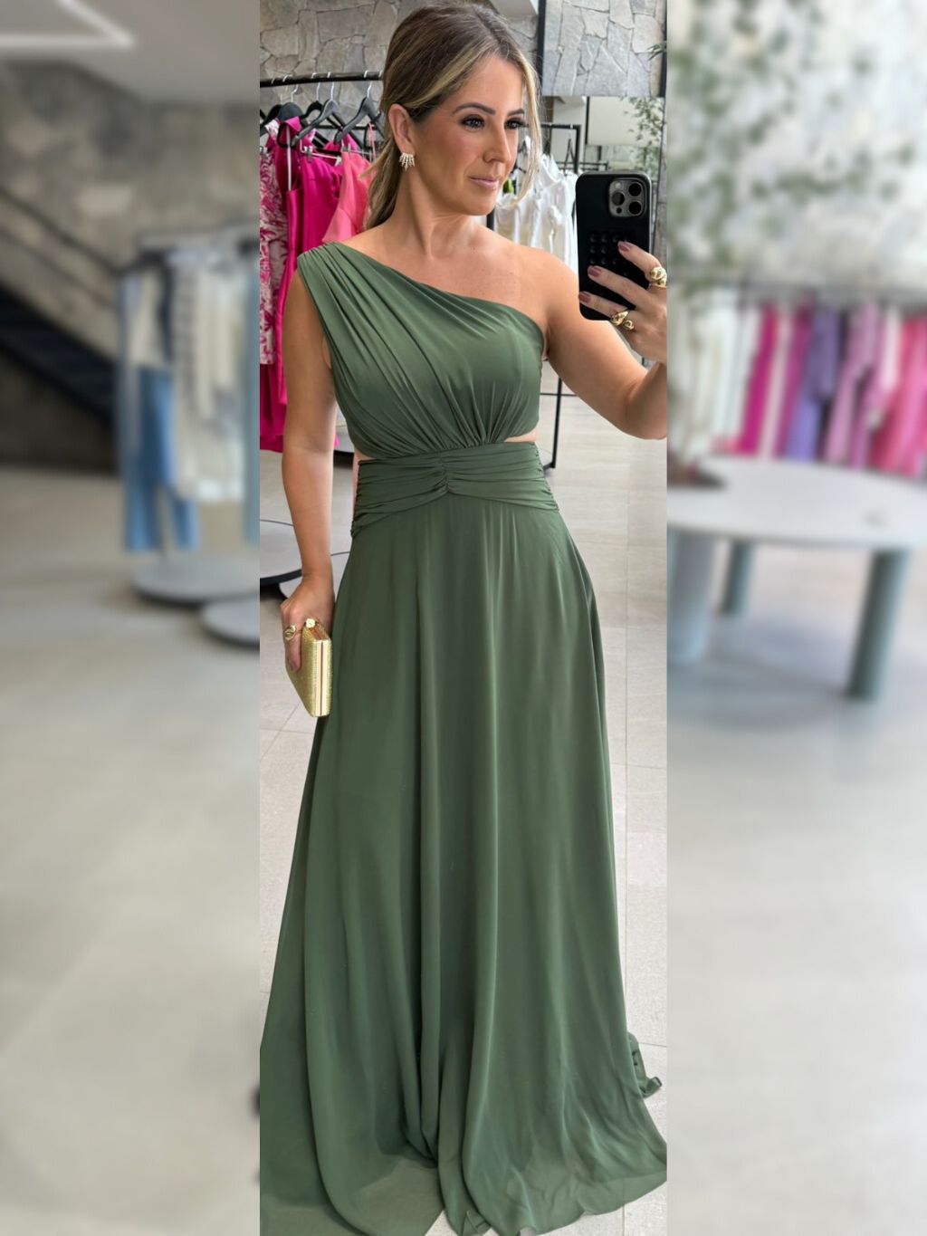 Vestido Toque de Seda