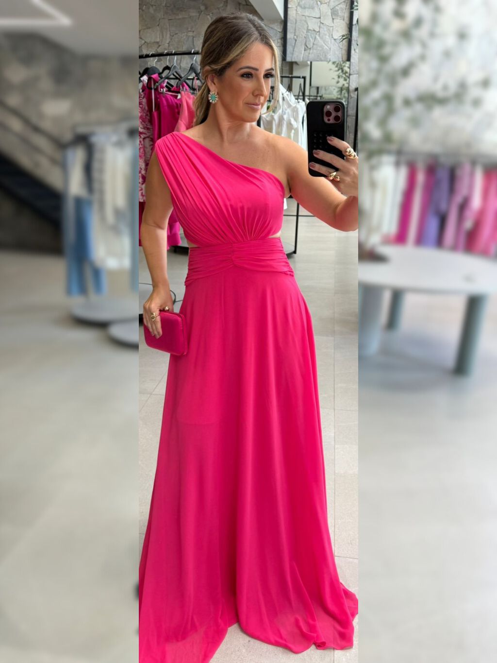 Vestido Toque de Seda