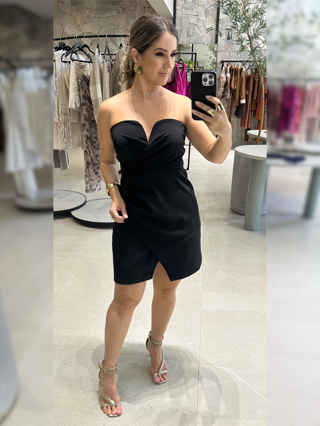 Vestido curto Lucy