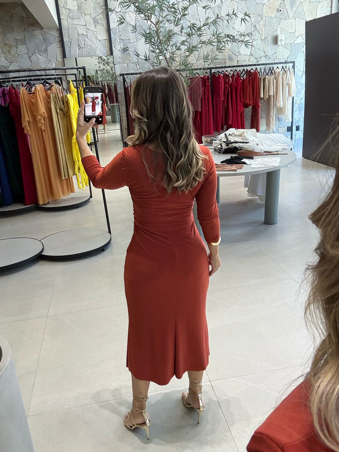 Vestido midi Virginia