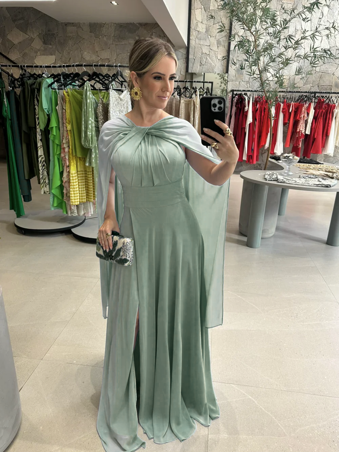 Vestido Lírio do vento